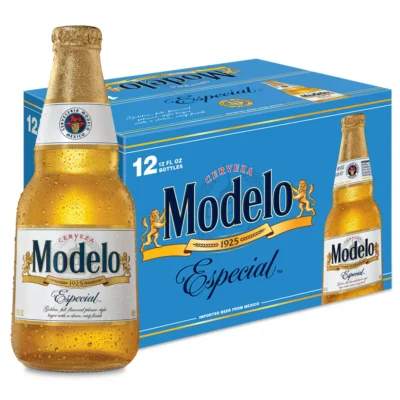Modelo Especial Beer, 12 Pack, 12 fl oz Glass Bottles, 4.4% ABV