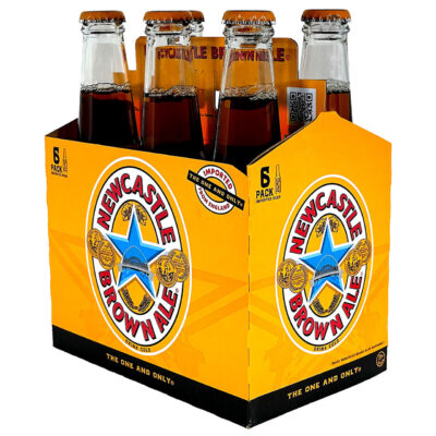 Newcastle Brown Ale Beer 6 Pack Bottles