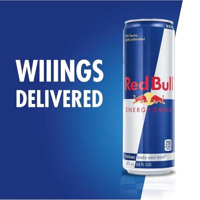 Red Bull Energy Drink, 16 Oz Can