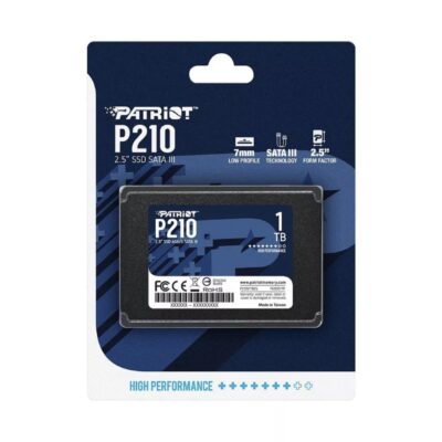 Patriot P210 1TB 2.5″ SATA 3 6GB/s Internal SSD PC/MAC