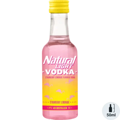 Natural Light Strawberry Lemonade Vodka
