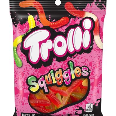 Trolli SQUIGGLES Gummi Candy 4 Oz. Bag