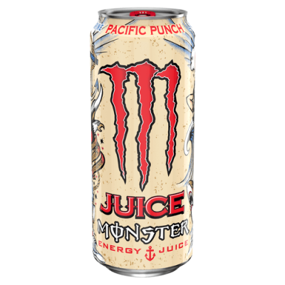 Juice Monster Pacific Punch Energy Drink – 16 Fl Oz Can