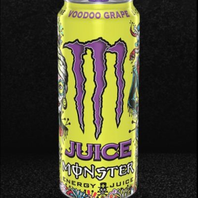 Monster Energy Juice Voodoo Grape Juice + Energy Drink 16 Fl Oz