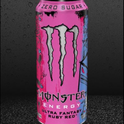 Monster Energy Ultra Fantasy Ruby Red Sugar Free Energy Drink 16 Fl Oz