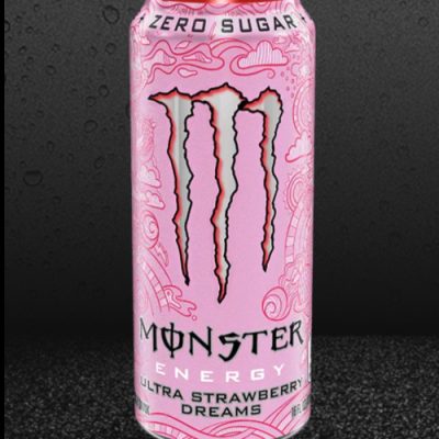 Monster Energy Ultra Strawberry Dreams Sugar Free Energy Drink 16 Fl Oz