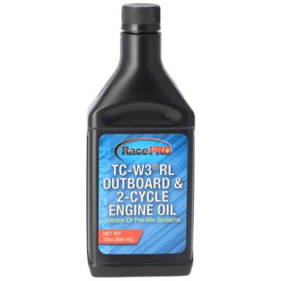 Race Pro Engine Oil Outboard & 2 Cycle Tc W3 Rl 12 Oz