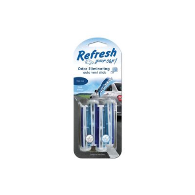 Refresh Your Car! Vent Sticks Dual Scent Fresh Strawberry/Cool Lemonade