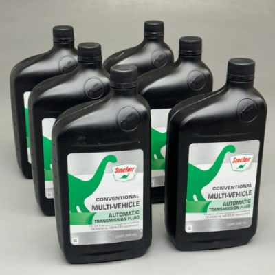 SINCLAIR (6 PACK 1 quart each) Conventional Multi-Vehicle Automatic Transmission Fluid (New No Box)