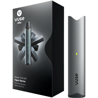 Vuse Alto Vapor Device, Power Unit Kit, Black