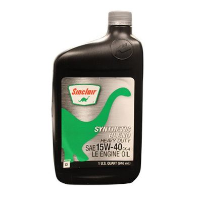 Z1qt Sae15w-40 Hd Ck4 Le Engine Oil Sinclair Synthetic Blend