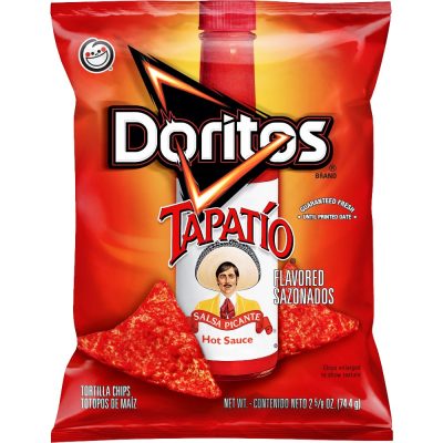 Doritos, Tapatio Flavored, Tortilla Chips 2.5/8 oz