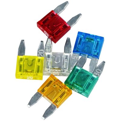 Mini Blade Auto Fuses Assorted 10 Pack