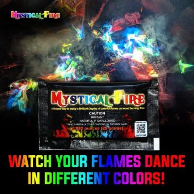 Mystical Fire Color Changing Packets Fire Pits Campfire Long-Lasting Enchanted 1pk