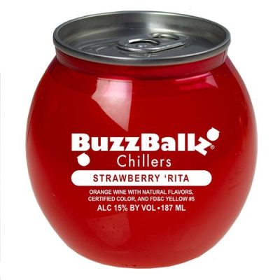 BuzzBallz Strawberry ‘Rita Chillers 187 Ml