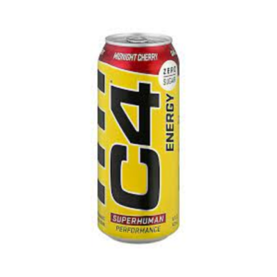 C4 Performance Energy Drink Midnight Cherry 16 Oz