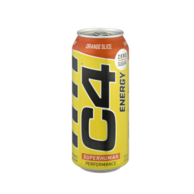 C4 Zero Sugar Performance Orange Slice Energy Drink 16 Fl Oz