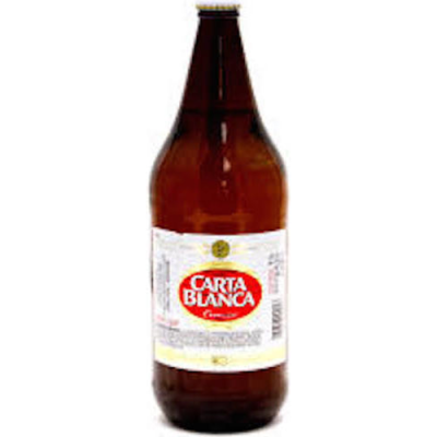 Carta Blanca Beer 32 Fl Oz Bottle