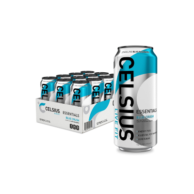 Celsius Essentials Zero Sugar Blue Crush Energy Drink 16 Fl Oz