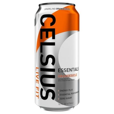 Celsius Essentials Zero Sugar Orangesicle Energy Drink 16 Fl Oz