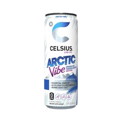 Celsius Sparkling Arctic Vibe Frozen Berry Energy Drink 12 Fl Oz