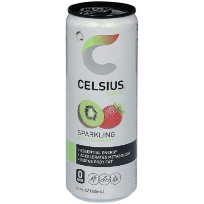Celsius Sparkling Kiwi Strawberry Energy Drink 12 Fl Oz