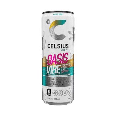 Celsius Sparkling Mango Passionfruit Energy Drink – 12 Fl Oz Can