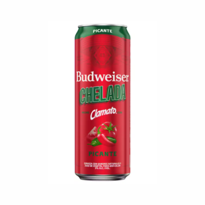 Chelada Budweiser Picante Beer Lager 25 Fl Oz