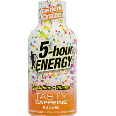 Confetti Craze Extra Strength 5-Hour Energy Shots