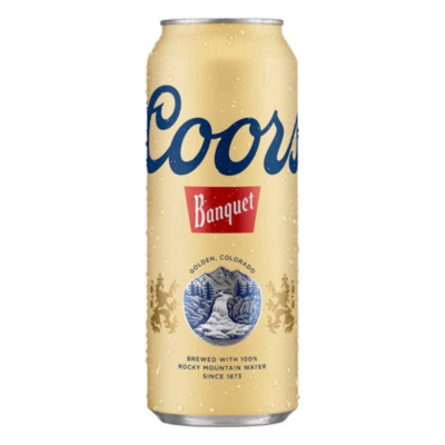 Coors Banquet Beer – Single Can 24.00 Fl Oz