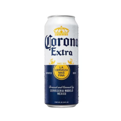Corona Extra Mexican Lager Beer 24 Fl Oz Can 4.6% ABV