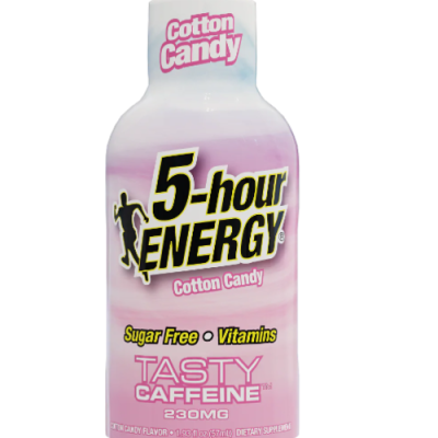 Cotton Candy Extra Strength 5-Hour Energy Shots