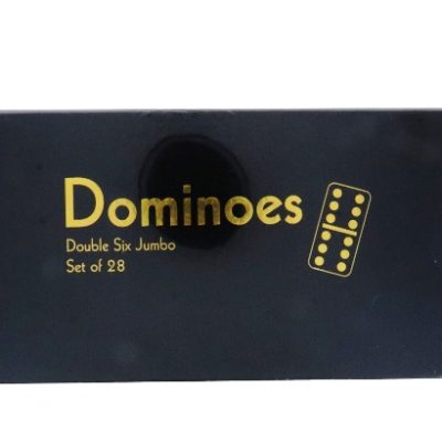 Dominoes Double 6 Jumbo Size Set of 28