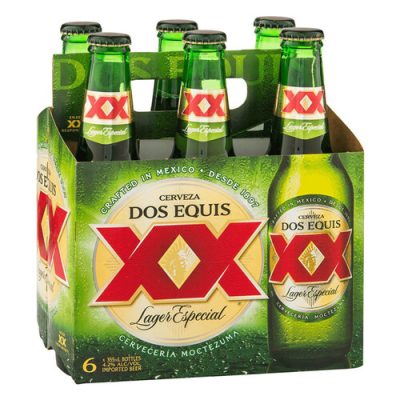 Dos Equis Lager Especial Beer 6 – 12 Fl Oz Bottles