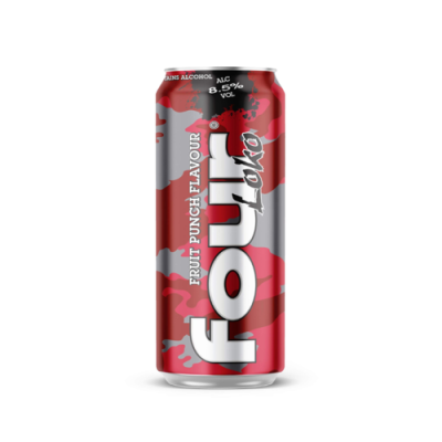 Four Loko Malt Beverage Fruit Punch