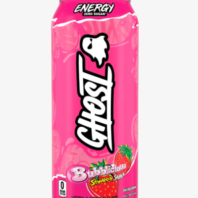 GHOST ENERGY x BUBBLICIOUS “STRAWBERRY SPLASH”