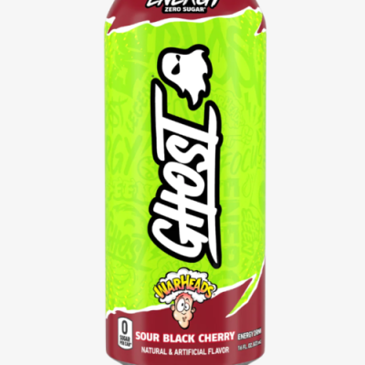 GHOST® ENERGY x WARHEADS® “SOUR BLACK CHERRY”