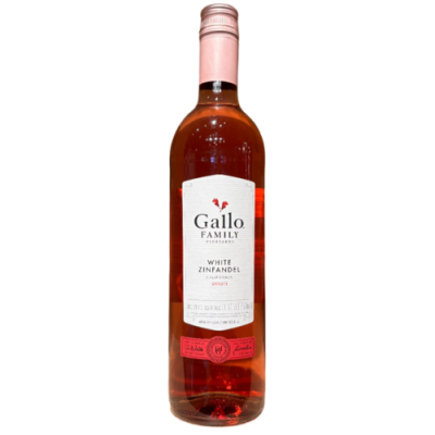 Gallo Family Vineyards White Zinfandel Wine 750ml 750 Ml