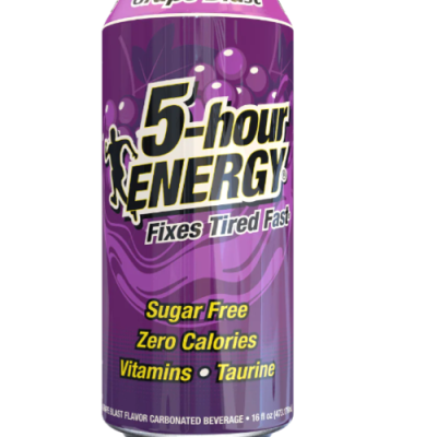 Grape Blast Flavor Extra Strength 5-Hour Energy Shots