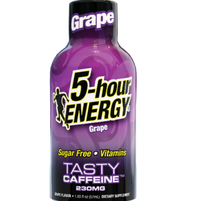 Grape Flavor Extra Strength 5-Hour Energy Shots