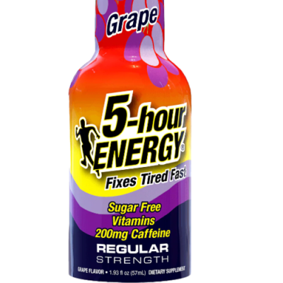 Grape Flavor Regular Strength 5-Hour Energy Shots