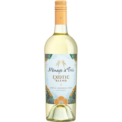Menage a Trois White Wine Exotic Blend California
