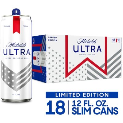 Michelob Ultra Superior Light Beer – 18pk/12 Fl Oz Cans