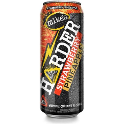 Mike’s Harder Strawberry Pineapple Beer 23.5 Oz