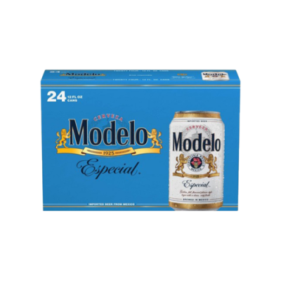 Modelo Especial Mexican Lager Import Beer 24 Pack 12 Oz Cans