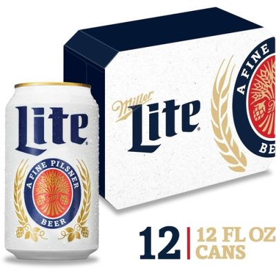 Pilsner Light Lager Beer 4.2% ABV 12-pack 12-oz. Beer Cans