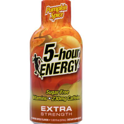 Pumpkin Spice Flavor Extra Strength 5-Hour Energy Shots