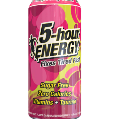 Raspberry Razz Flavor Extra Strength 5-Hour Energy Shots
