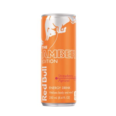 Red Bull Amber Edition Strawberry Apricot 8.4 Oz