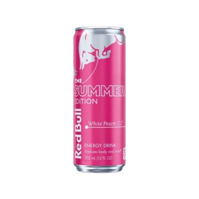 Red Bull Summer Edition Energy Drink White Peach12 Fl Oz Can